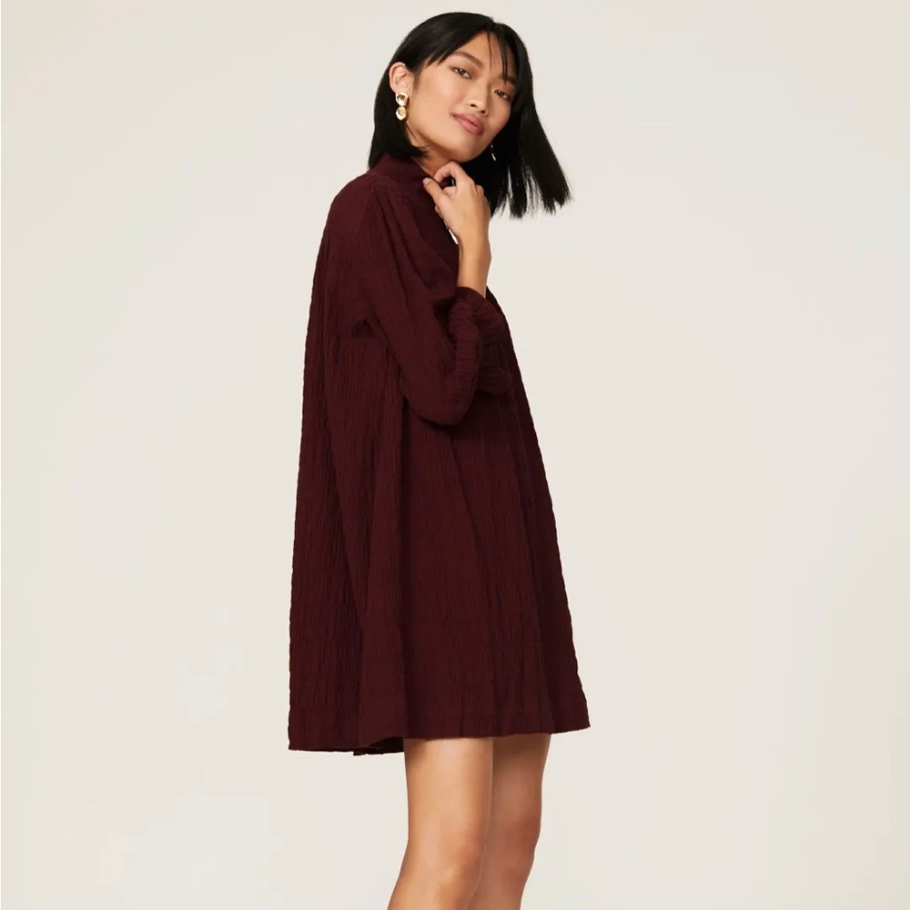 Faded red devis dress